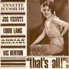 Annette Hanshaw poster